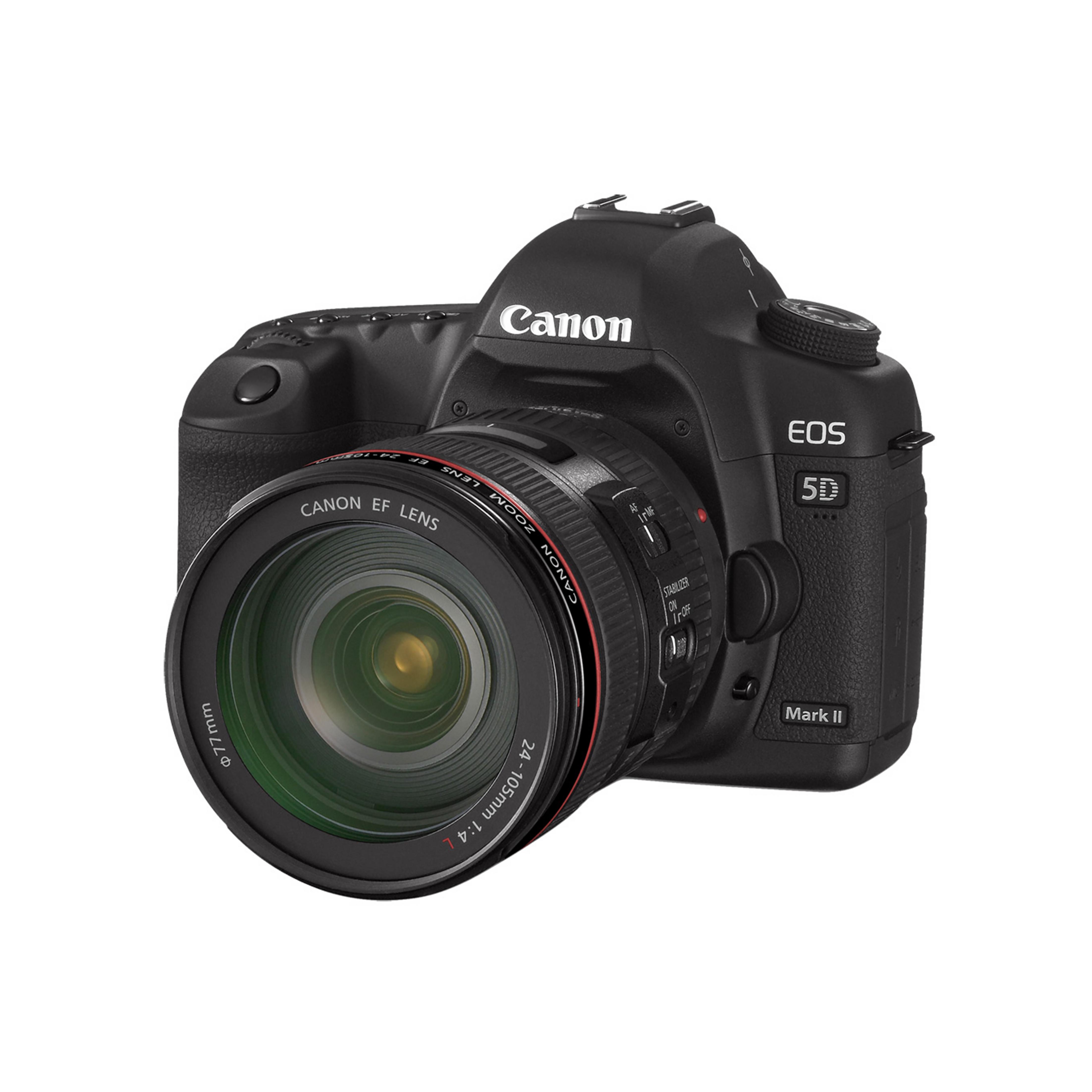 

Canon Фотоапарат DSLR EOS 5D Mark II + об’єктив із масштабуванням EF 24-105mm f/4L IS USM чорний