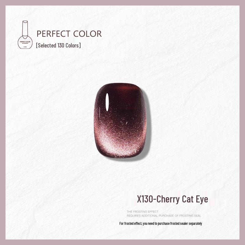Nail Gel Polish: 130 New Nude & Bright Colors - Ice Translucent, Phototherapy, Glitter, Cat Eye Finish