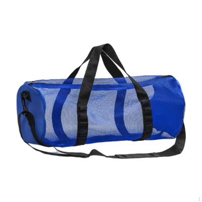 Mesh Dive Duffel Bag Gym Zipper Clouse Lightweight Handbag Travel Duffle for Scuba Kayak Beach