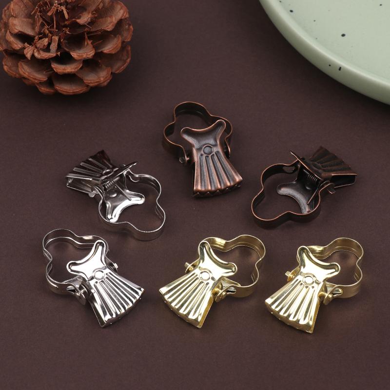 Household Metal Hook Clips for Curtain String Lights Strong Grips for Home Party Decoration