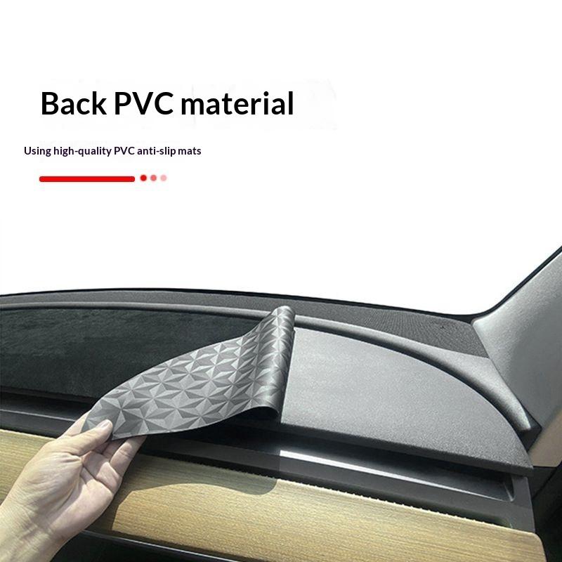For Tesla Model Y Juniper 2026 2026 Dashboard Cover Pad Suede Sunshade Protector Anti-UV Dash Mat Non-slip Pads Car Accessories