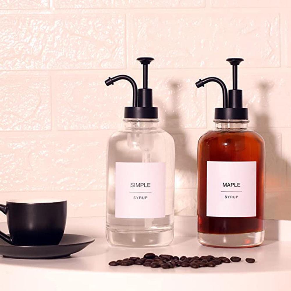 Cross-border Kitchen Labels: Coffee & Sauce Bottle Stickers