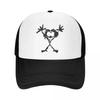 Pearls Jam Zespół Rockowy Siatkowa Czapka Baseballowa dla Dorosłych Outdoorowa Czapka Truckerka Heavy Metal Regulowana Letnia Czapka Wyścigowa