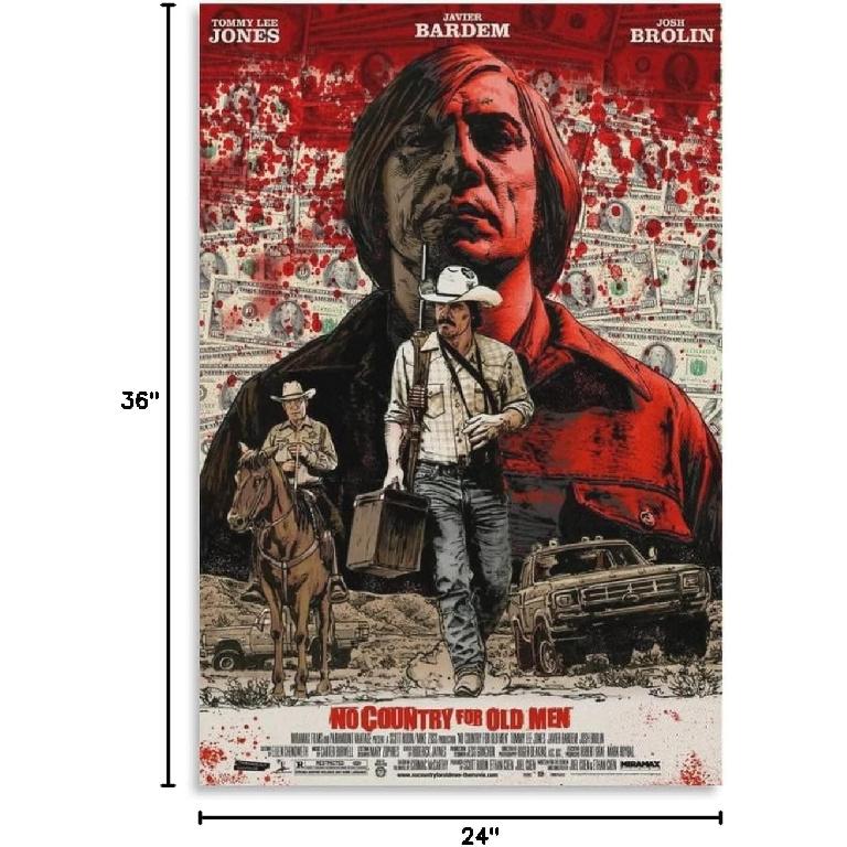 

No Country for Old Men Classic Movie Poster (9) Wall Art Poster Gifts Bedroom Prints Home Decor Hanging Picture Canvas Painting Posters