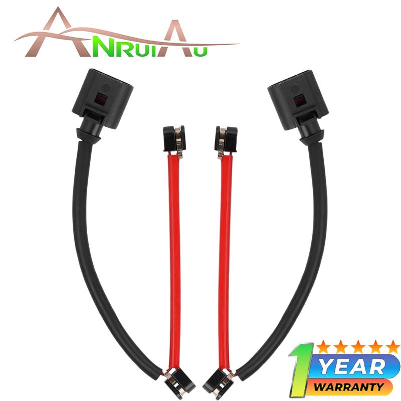 

2PCS Front and Rear Brake Pad Wear Sensor For Porsche Cayenne Base 2005-2010 Volkswagen Touareg Base 2005-2006 95561236530