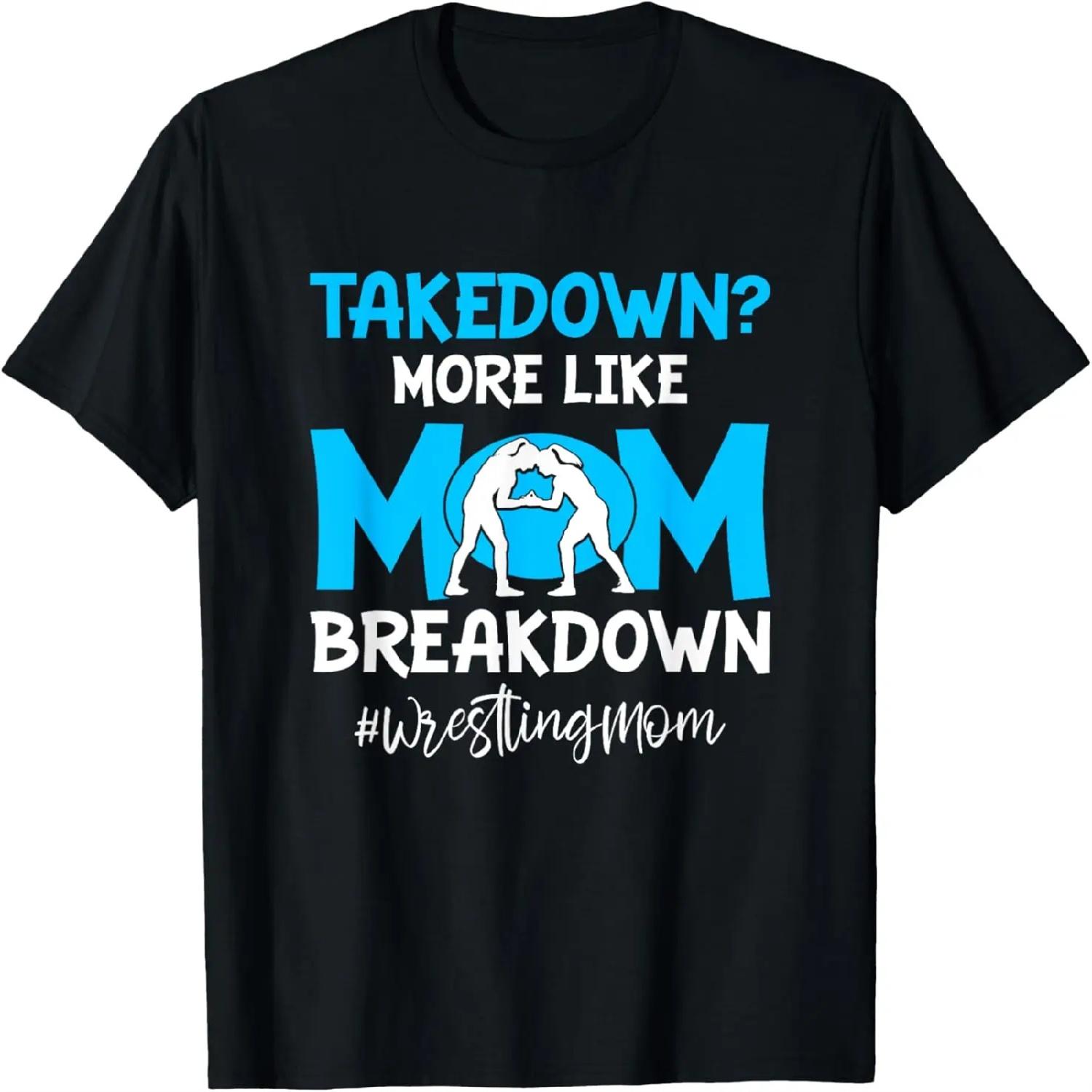 

Wrestling Mom Wrestling Mama T-Shirt XXXXXL різнокольоровий