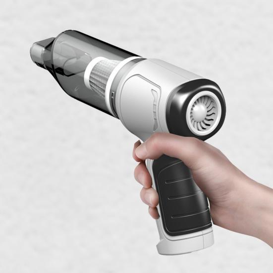 Wireless Car Vacuum Cleaner 9000Pa Strong Suction Low Noise Rechargeable Wet Dry Use Mini Vacuum Cleaner Portable Air Blower
