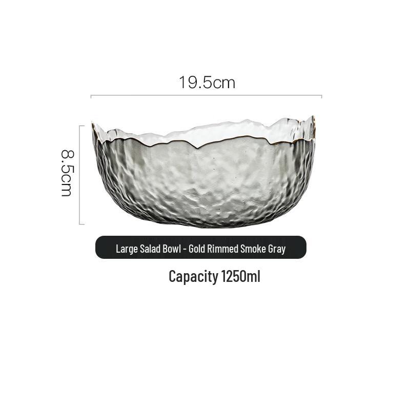 De'ou Starlight Irregular Glass Bowl