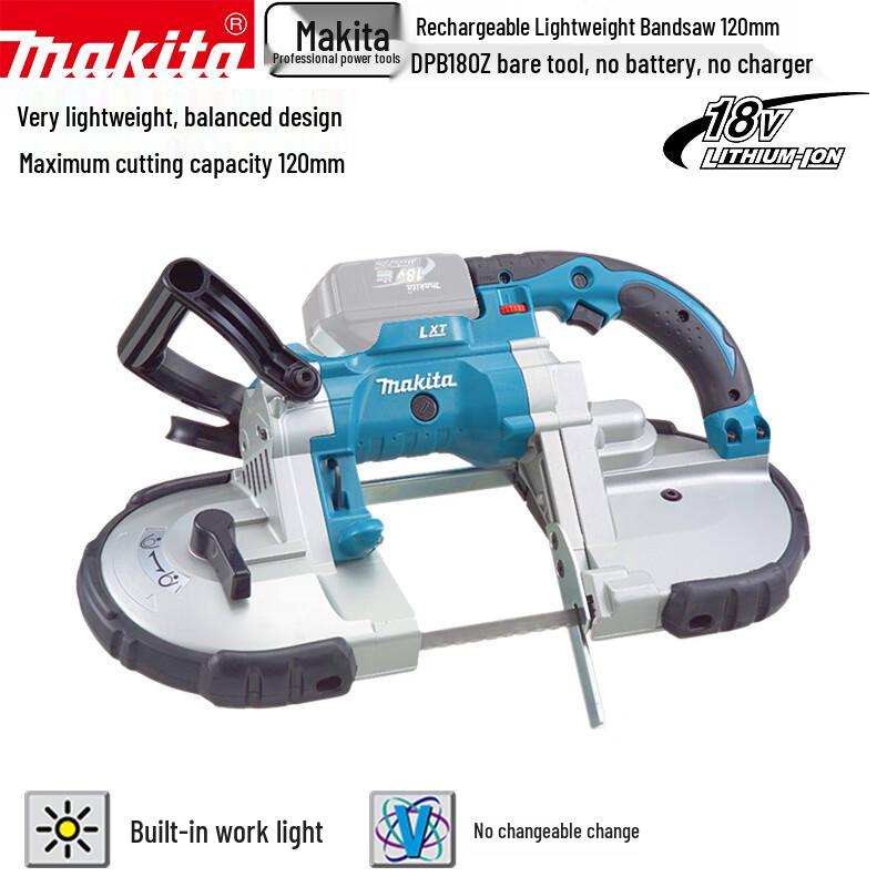 

Makita DPB180Z 18V LXT Cordless Portable Band Saw CN plug (adapter included)