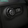 Headlight Switch Control Frame Cover 1* For Jeep Compass 2017- Bright Black