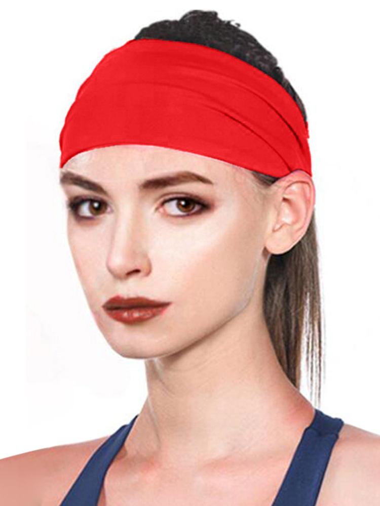 Bentiță Sport Bărbați Femei Elastică Fitness Absorbție Transpirație Bandaj Păr Porozitate Bentiță Yoga Bandaj Transpirație pentru Jogging Baschet Alergare