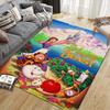 1pc Beauty and the Beast Carpet Area Rug, Bedroom, and Playroom Durable, Stain-Resistant, and Easy To Clean, Living Room