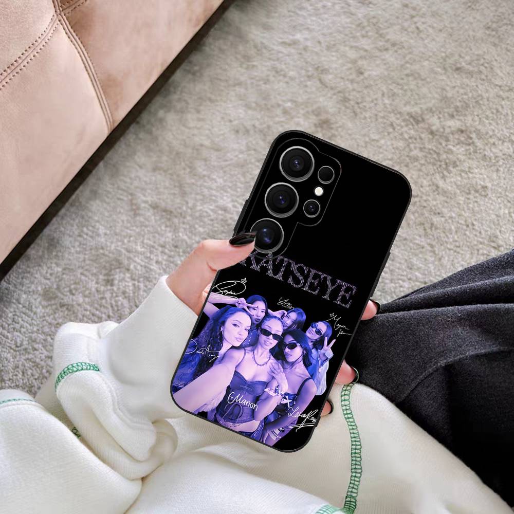 Popular Korea Kpop Band K-Katseye Phone Case For Samsung S 24 Fe 25 Ultra Plus 20 Lite 21 30 22 23 24 22 Ultra 5G Fundas Samsung S25