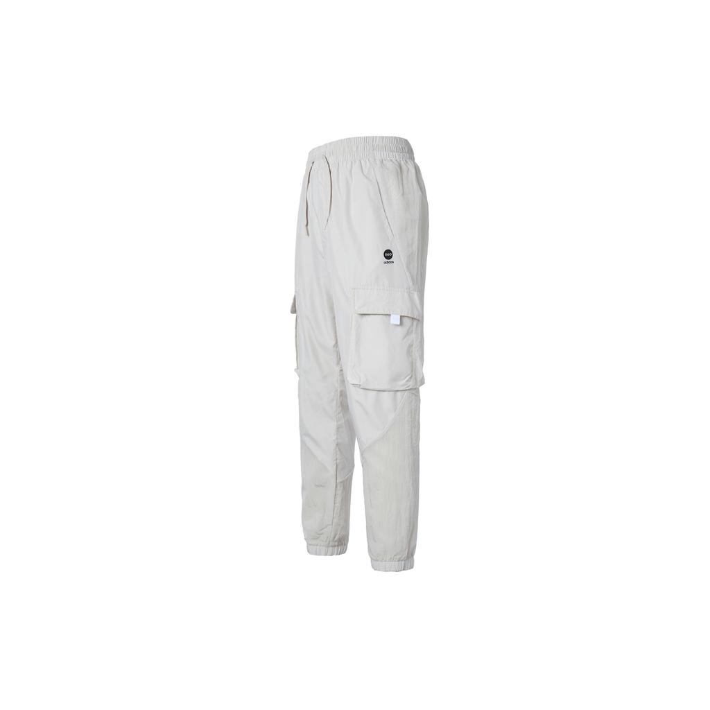 Adidas Neo Solid Color Multi-Pocket Woven Sports Pants Men Bottoms Alumina-Brown HM7429
