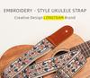 Langting Embroidered Ukulele Shoulder Strap