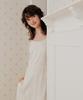 ADAUL Jacquard Rope Belt Long Dress - Ivory