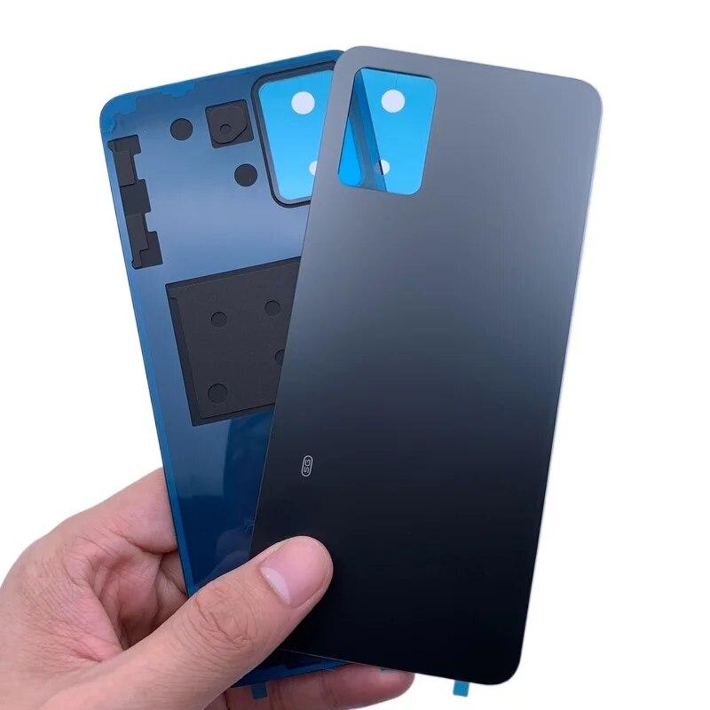 

Задняя крышка для VIVO S7 S7t V20 Pro, крышка батарейного отсека, стекло, ремонт корпуса задней двери, замена объектива камеры Black no lens