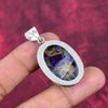 Purple Copper Turquoise Pendant, 925 Solid Sterling Silver Jewelry, Gemstone Pendant, Gift For Her Handmade Dainty Jewelry
