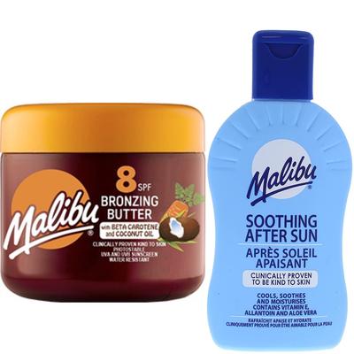 Malibu Tanning Accelerator SPF8 + After Sun Balm 200ml