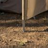 Outdoor Windbreak Screen Oxford Cloth Fiberglass Windbreaker Tent Panel for