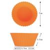 12/24/36pcs Of Silicone Cake Mold Round Muffin Cup Cake Baking Mold Kitchen Cooking Bakeware Making Diy Cake Decoration Tool
