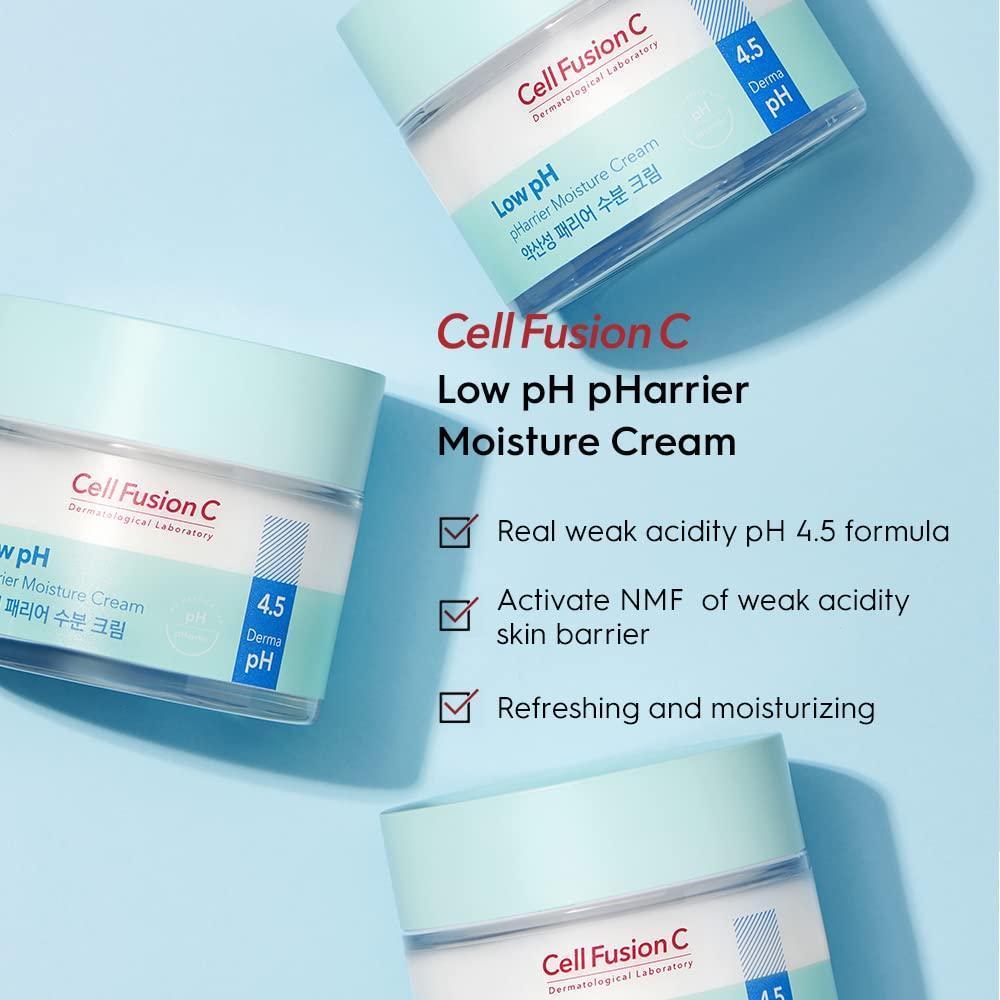Cell Fusion C Crème hydratante pHarrier à faible pH 80 ml