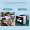 Pockets Accordian File Folder Expanding File Organizer Filing Box Multicolored Paper/Bill/Receipt/Document Holder Bag A4