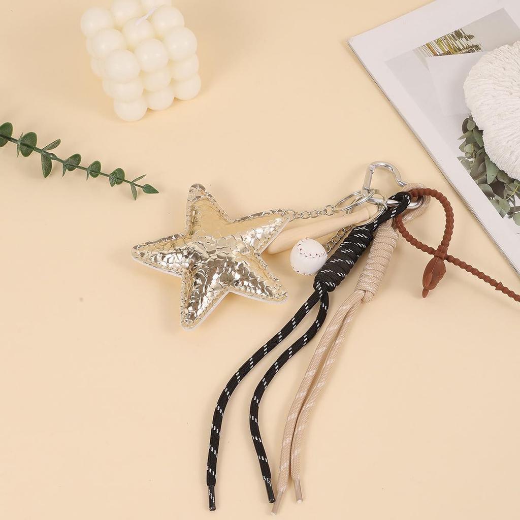Jingling Bag Charms with Balls, Bats, Stars, Straps, and More Create a Cute, Sophisticated Look. [Product]