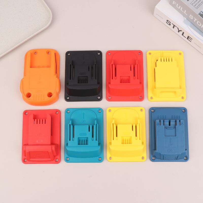 Wall Mount Electric Tool Holder For 18V Wall Power Mount Storage Battery Bracket Fixing Newest Drill Holder Slots Stand