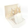 Shiny Ornament Baroque Queen Tiaras Luxury Princess Crown Bridal Headwear  for Women Girls