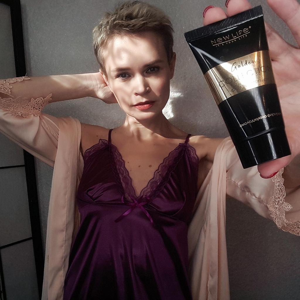 Anti-Wrinkle Cream New Life Anti-aging Formula With Bio Gold