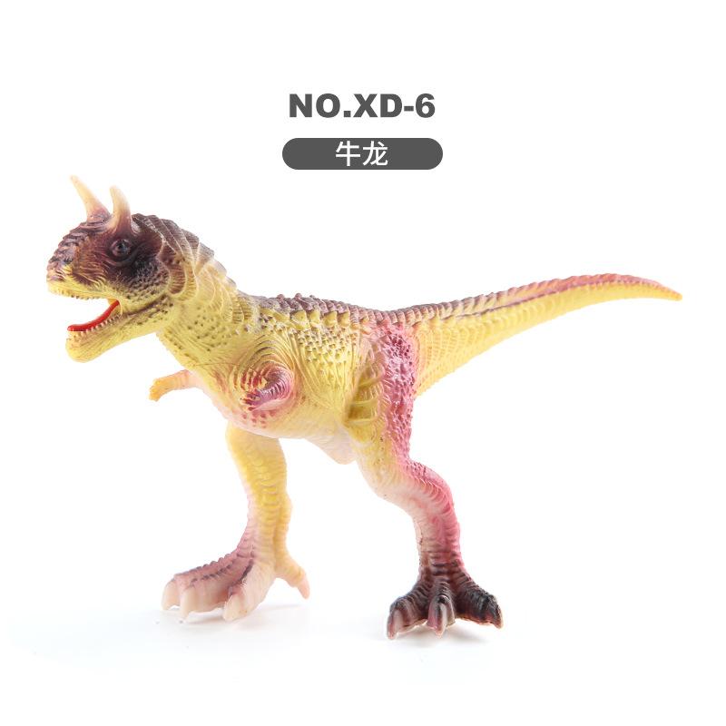 Children'S Simulated Dinosaur Jurassic Animal Ornament Mini Dinosaur Model Various Stegosaurus Triceratops Ornament Toys