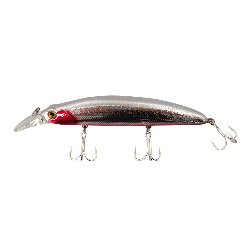 110mm 21g Floating Water 2m Cheap Fishing Lures with Origin Hook Hard Bait Minnow