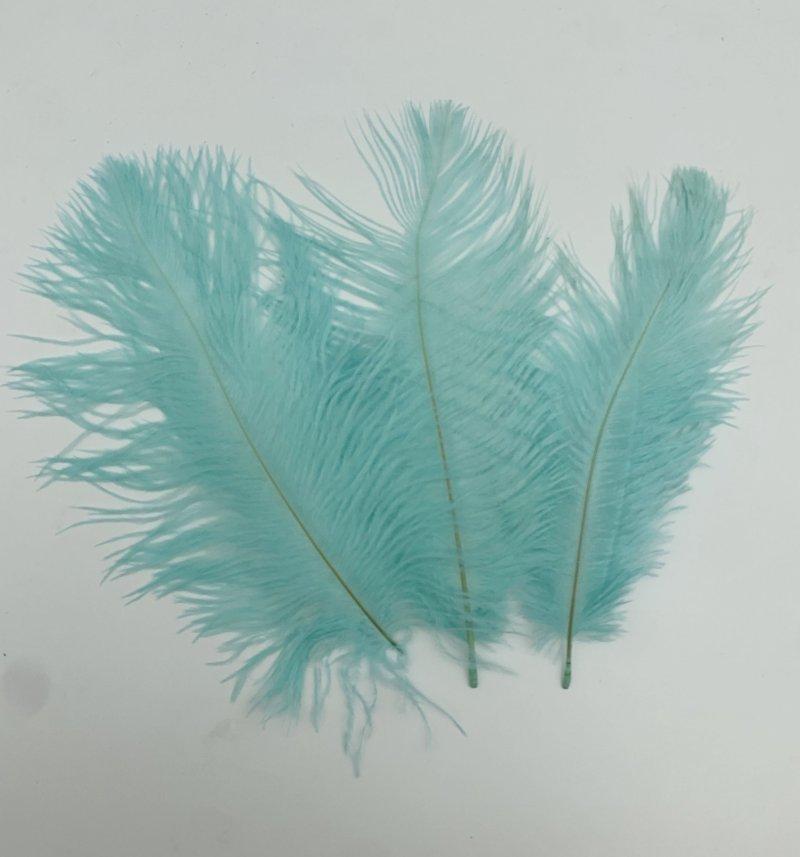 50pcs/lot  Black Ostrich Feathers 6-14 Inch 15-40cm for Wedding Decor Craft  Handicraft Accessories Table Centerpieces Carnival