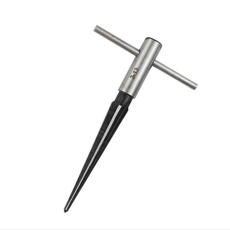 Cone Reamer Round/Hex Shank Woodworking Tool Chamfer Hole Expanding Drilling for Wood Board
