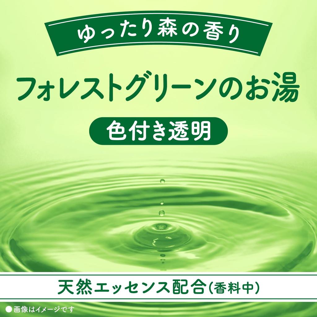 Bath Roman Bath Relaxing Forest Contains Hot Spring Ingredients Medicinal Bath Powdered Bath Salts, Scent, 600g, (Sodium Sulfate), Salts, Additive,