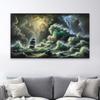 Vintage Large Size Painting Shipwreck Art Ocean Storm Shipwreck Art Print Poster Living Room Wall Canvas Painting Gallery Decor