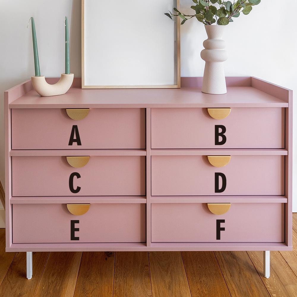 A Hand-painted Notebook with 26 English Letters Can Be Freely Pasted As Home Beautification and Decoration Wall Stickers