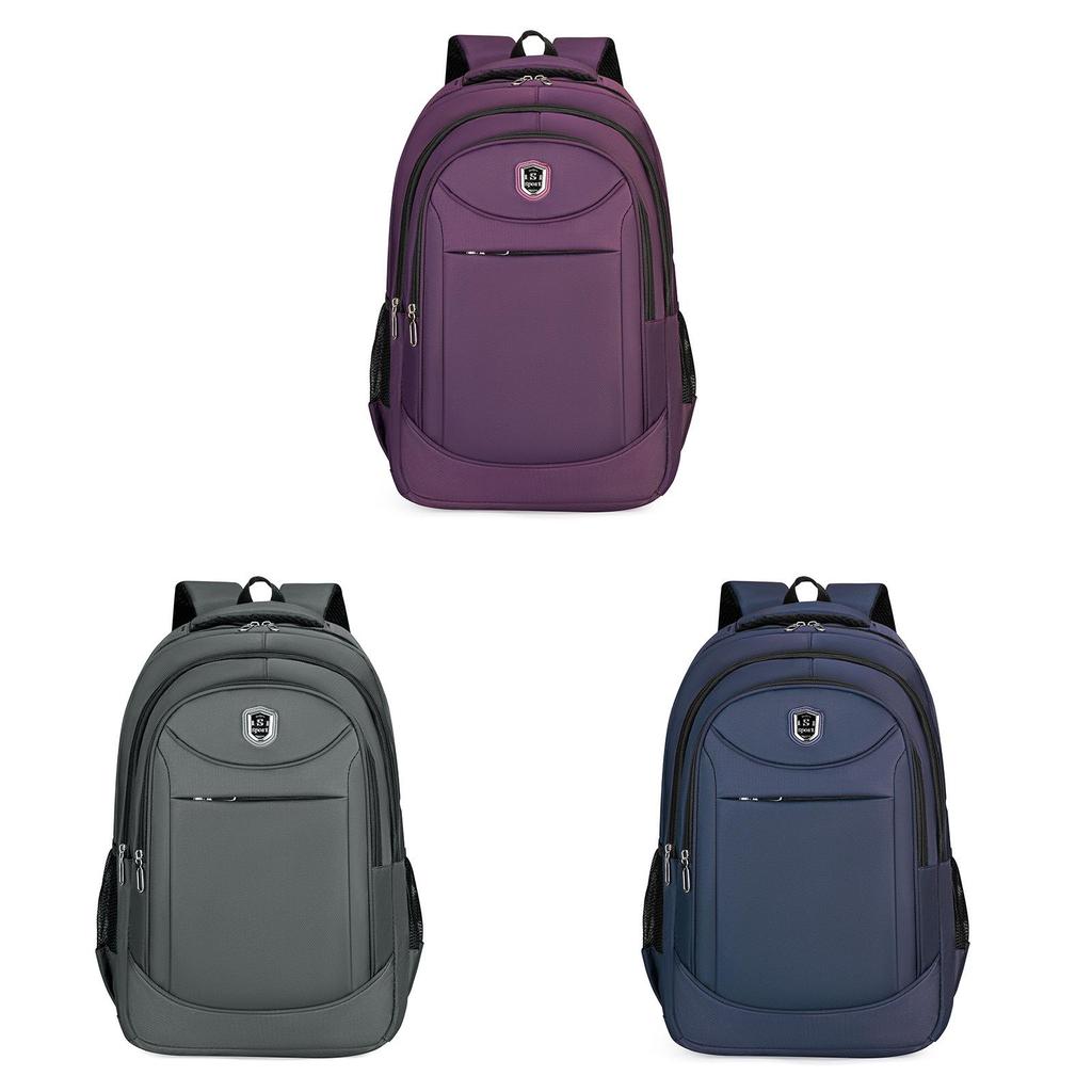 Oxford Cloth Travel Backpack With Breathable Straps For Students And Commuters
