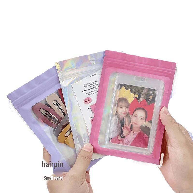 Newcomer Exclusive: Laser Iridescent Self-Sealing Transparent Plastic Bag, 30-Pack, 0.01 Free Shipping