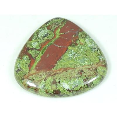 36X36X05 MM Natural Dragon Jasper Pear Shape Cabochon Loose Gemstone 70Cts. SY-468
