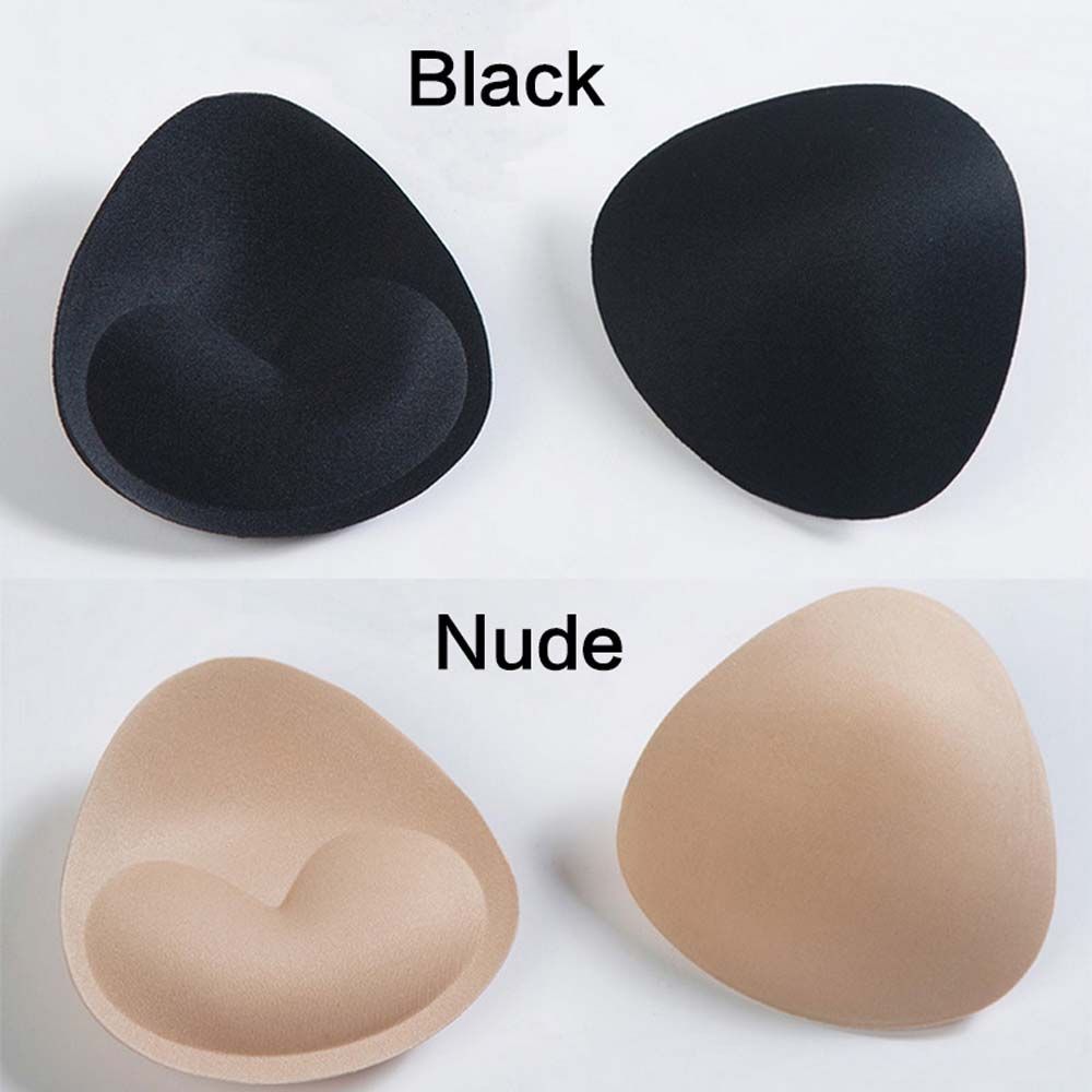 Heart Triangle Sponge Pad Enhancer Women Chest Cups Inserts Chest Thicker Chest Pads Breast Bra