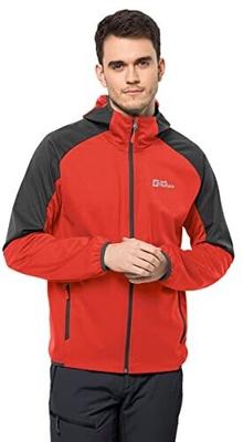 Jacket Jack Wolfskin Feldberg Hoody M Rich Red