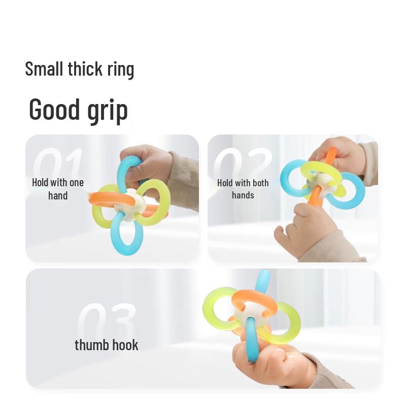 Shixi Manhattan Silicone Baby Teether Ball