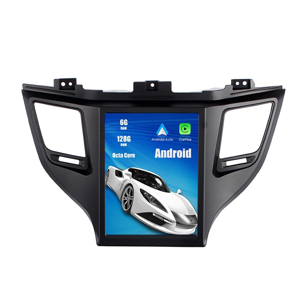 Android Radio CarPlay radioodtwarzacz Autoradio samochodowe stereo dla Hyundai Tucson 2016 2017 2018 wysoki