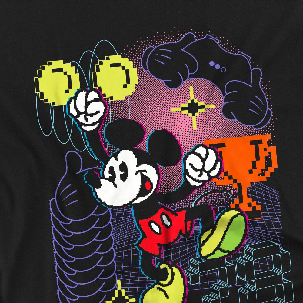 Mickey Mouse Childrens/Kids Pixel T-Shirt