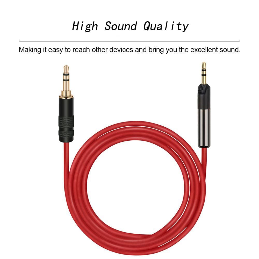 luxferre 3m OFC Headphone Replacement Cable for Sennheiser HD598/HD599/HD558, 3.5mm to 2.5mm