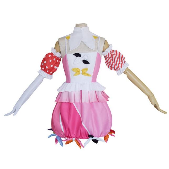 

Wonderlands×Showtime Ootori Emu Косплей Костюм Проект Sekai Colorful Stage Feat Miku Милое женское милое платье XXL бежевый