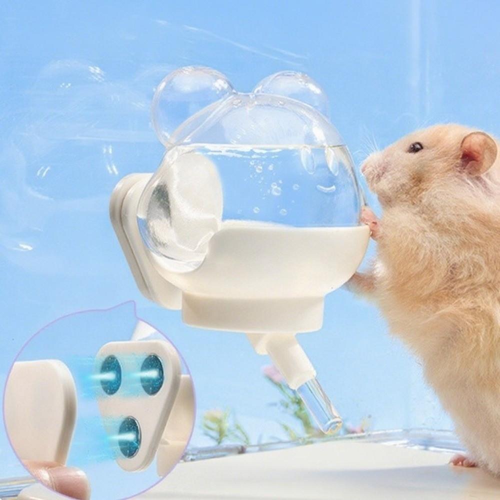 Prevent Dripping Hamster Magnetic Kettle Magnetic Rack Wall Mounted Hamster Water Bottle Automatic 220ml Rabbit Water Drinker