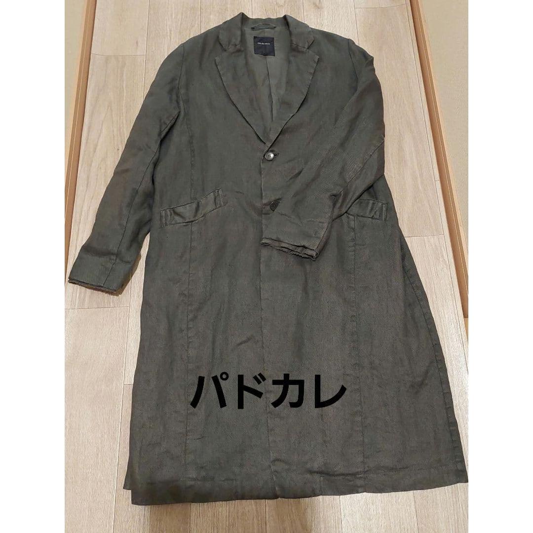 Used Beautiful item Pad Calais linen coat Regular price 63,000 yen Pas de calais Made in Japan